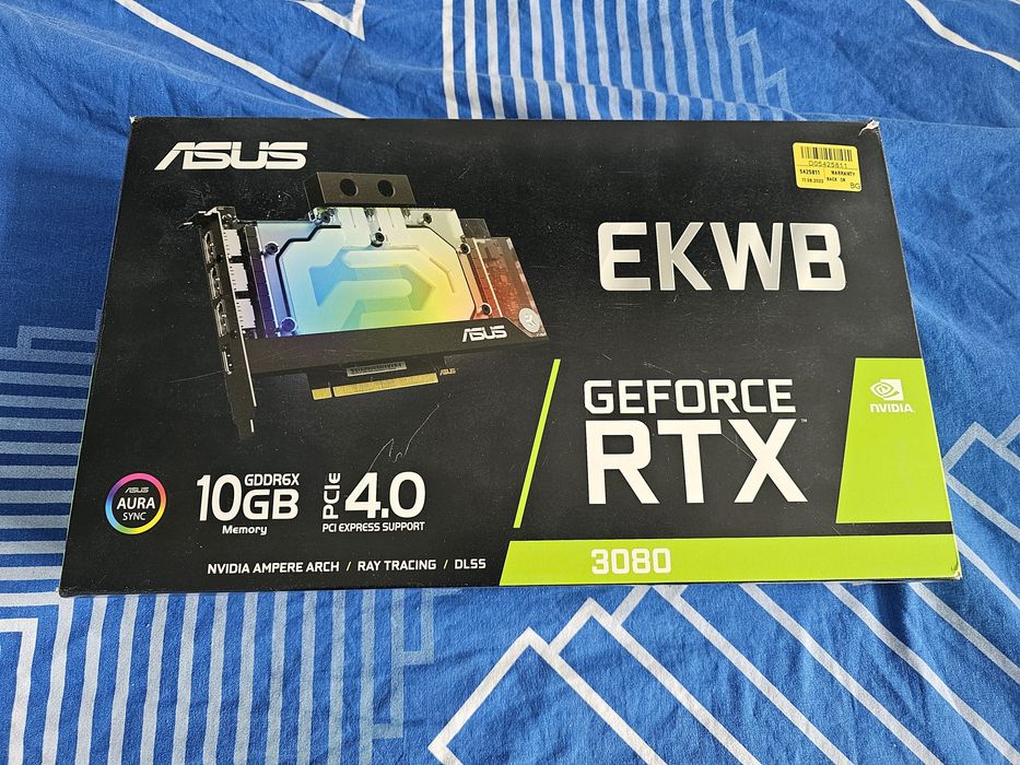 3БР RTX3080 XTREME WATERFORCE Asus Evga Gigabyte Aorus EKWB  видеокарт