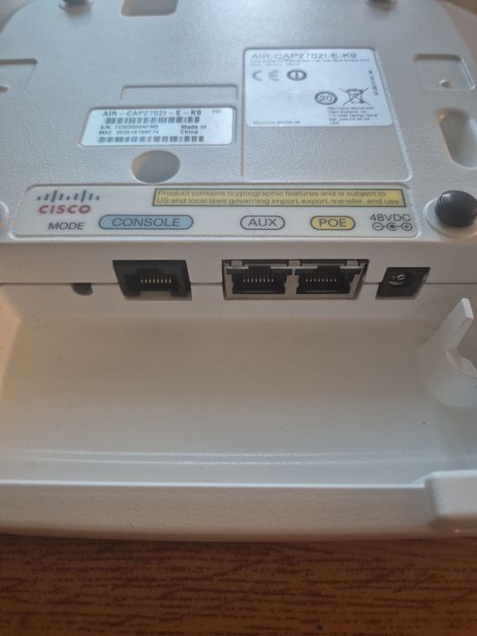 Cisco AIR-CAP2702I-E-K9