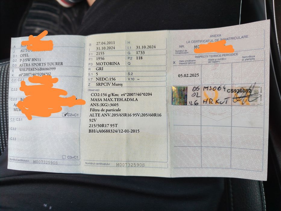 Opel Astra sports tourer stare impecabila