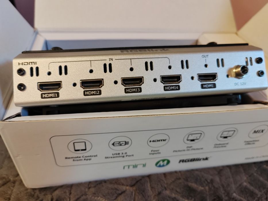 Mixer video profesional  HD digital  cu USB