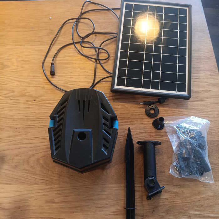 Соларен филтър с помпа Biling 8W и батерия 3600 mAh, 405 L/h