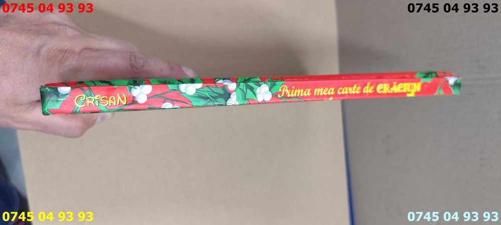 carte carti prima carte de Craciun cartonata