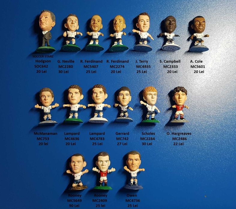 Figurine fotbalisti Corinthian si SoccerStarz