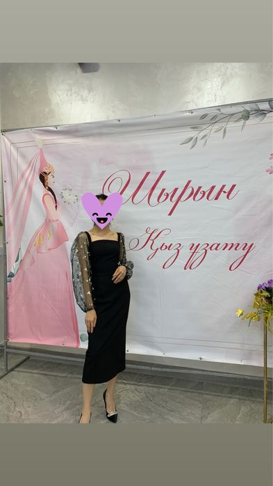 Lichi платье XS черное миди