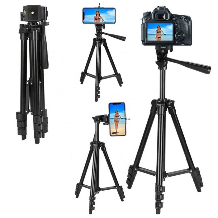 Голям и малък трипод за фотоапарати и телефон,стойка за фотоапарат