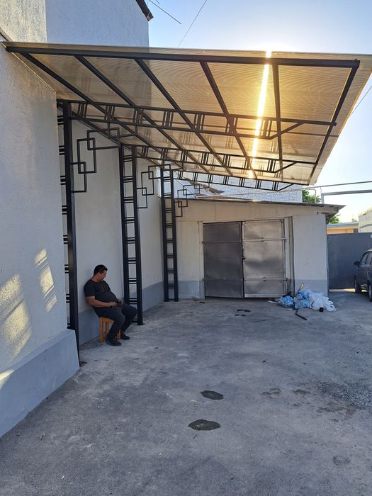 Кованые Навесы. Решётки.  Ограждения .перила