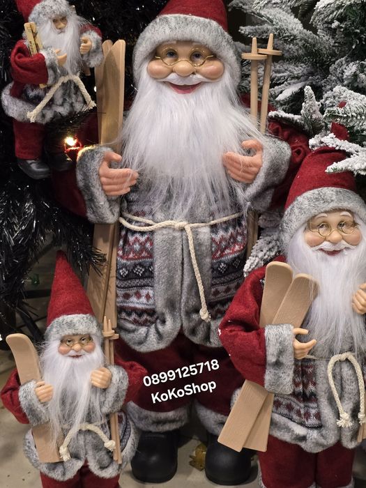 Фигура на Дядо Коледа-4 размера/декоративна фигура на Дядо Коледа /Дяд