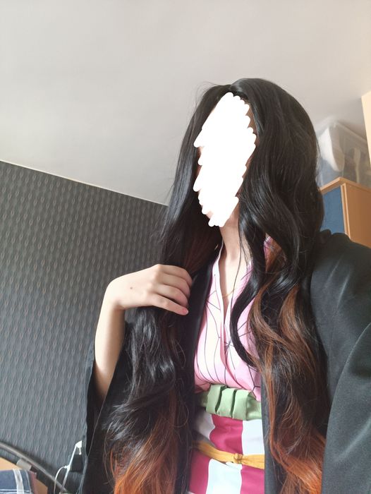 Костюм и  перука за Аниме Cos play