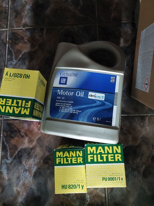 Pachet schimb ulei Opel astra j 1.7