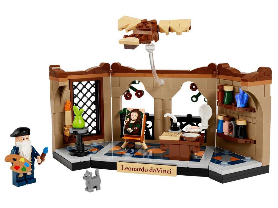 LEGO 40902: Трибьют Леонардо Да Винчи