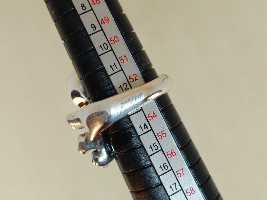 Inel reglabil din argint – caracatiță