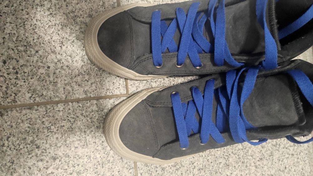 Ghete converse piele întoarsă