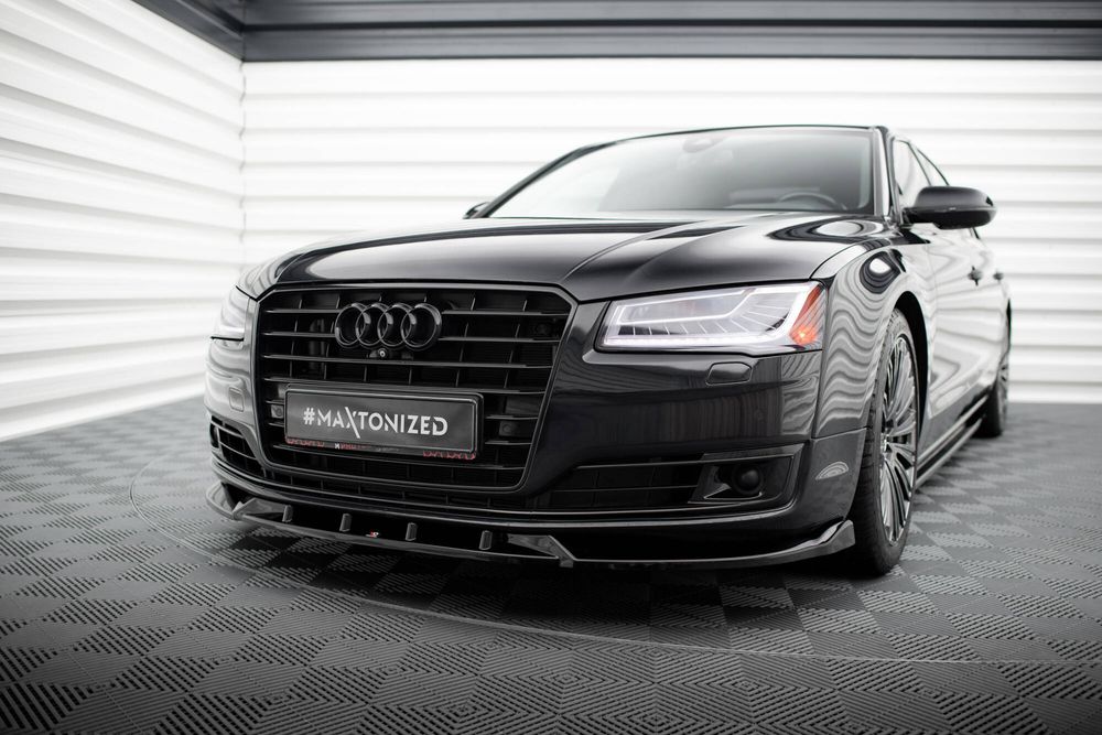 Спойлер за предна броня Maxton design за Audi A8 D4 (2013-2017)