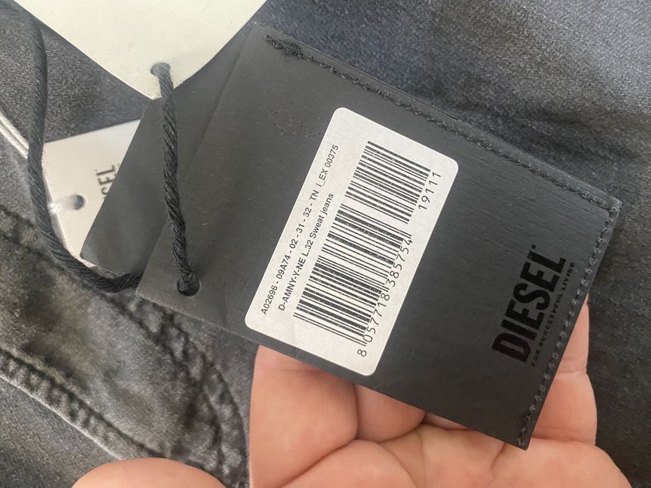 Blugi Diesel Amny Sweat Jeans originali noi