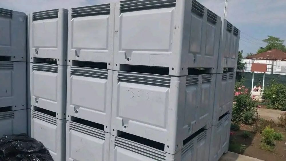 Lada plastic = Container - Box palet = Cuva = Boxpaleti