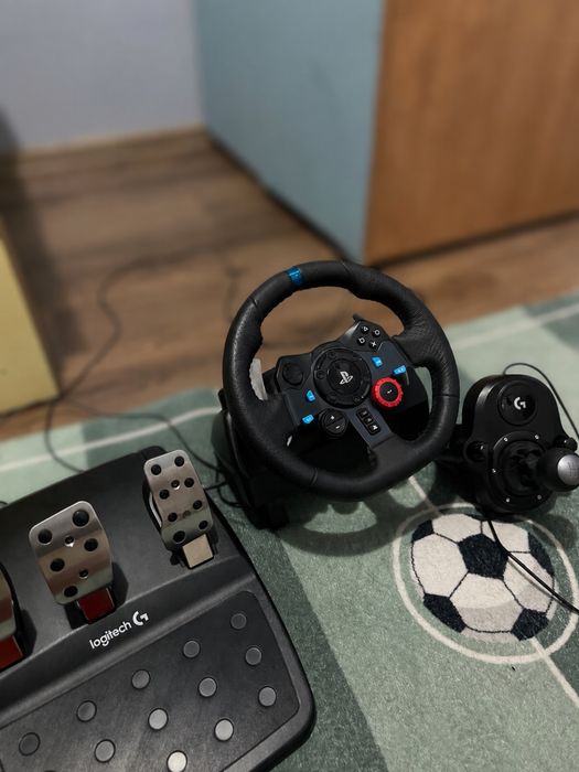 Logitech G29+shifter за PS4/PS5 u PC + гаранция