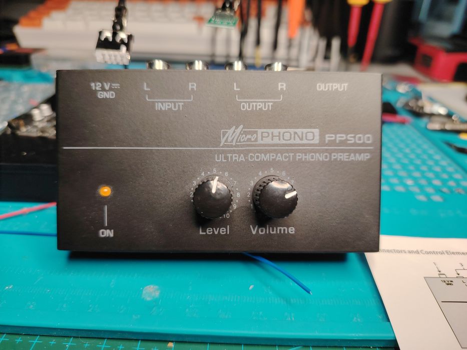 Preamplificator doza pickup