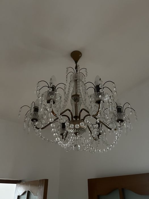 Люстры в хрусталь 1000тг