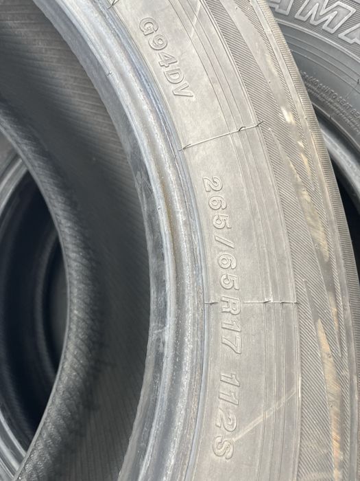 Продам шины YOKOHAMA 265/65/17