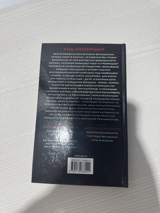 Книга Бегущий в лабиринте