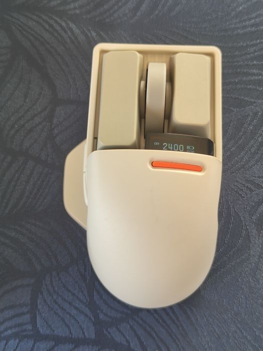 Kit Tastatura Mecanica Wireless Bluetooth Lofree Block + Touch Mouse