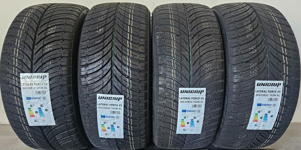 265/35 R22 102W XL UNIGRIP (Gripmax) Anvelope All Season M+S protectie janta