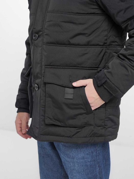 Зимняя мужская куртка пуховик аляска [M-3XL]