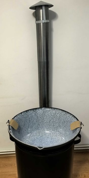 Kit ceaun gatit exterior 50 litri complet pret 649 lei