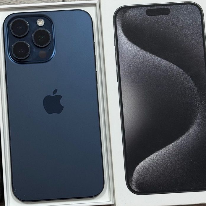 iPhone 15 Pro Max 256 GB Full box liber rețea Baterie 83%  Impecabil 16 17 13 14 pro