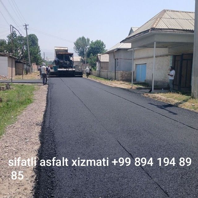 Sifatli asfalt xizmati