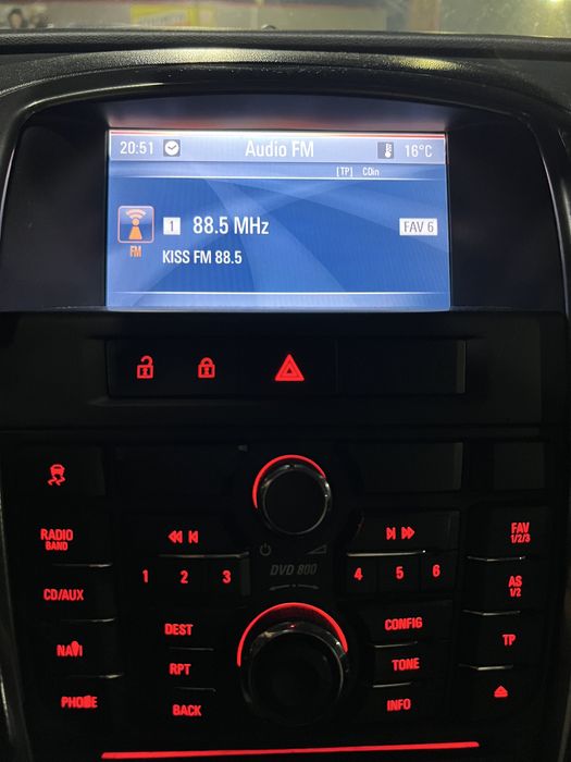 Navigatie Opel Astra J