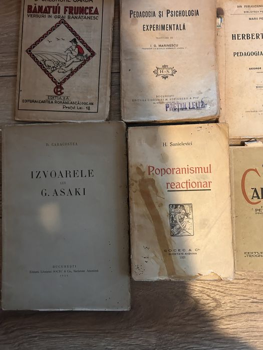 Lot 17 carti vechi anii 1914 - 1940