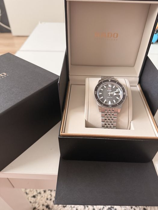 Rado Capitan Cook 42mm Ghost Grey с 3 верижки