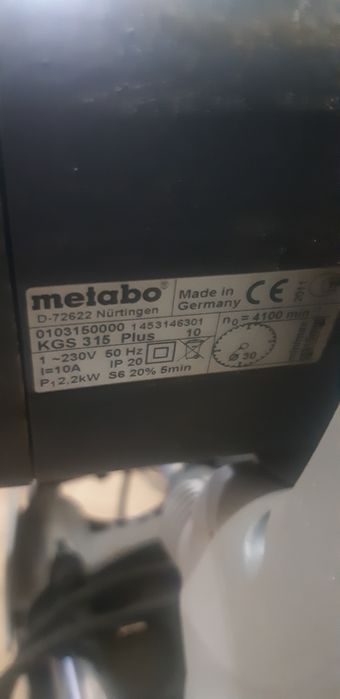 Metabo KGS 315 plus
