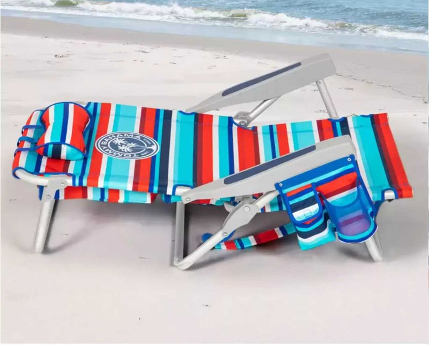 Томи Бахама ПРОМОЦИЯ 2 Плажни Стола и Чадър Tommy Bahama ЛЯТО2026