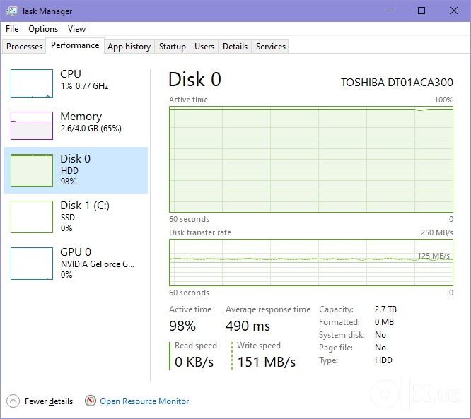 [Dostavka] 3 TB Qattiq disk (HDD) / Жесткий диск (HDD) 3 ТБ