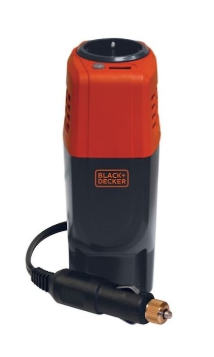 Convertor tensiune Black & Decker, USB, 12V DC 230V AC 100W