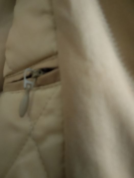 Дамска грейка с подвижна яка ,палто еко