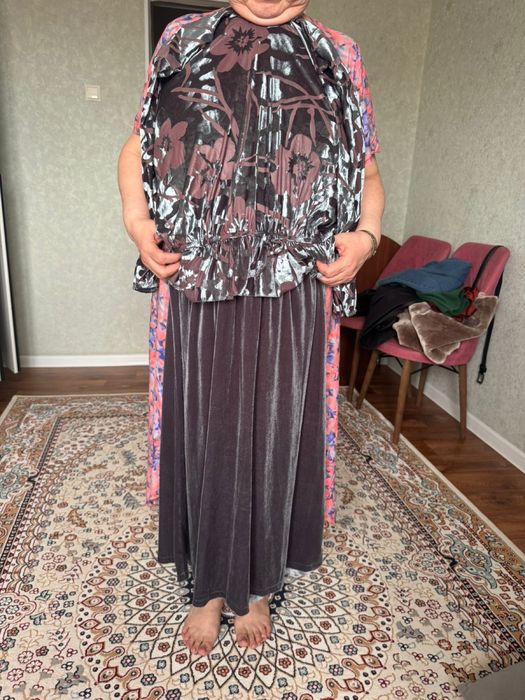 Двойка велюр новый