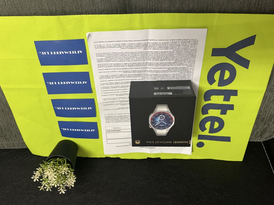 46mm Huawei Watch GT 5 Pro Yettel Гаранция 2026 Titanium GT5