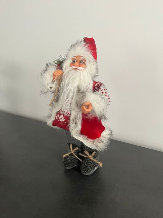 Mos Craciun cu Sac Cadou 31cm Ideal De Craciun La Casa Ta