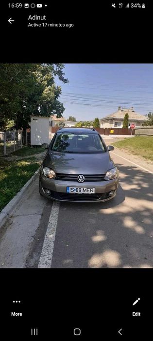 Vând masina golf plus 2011