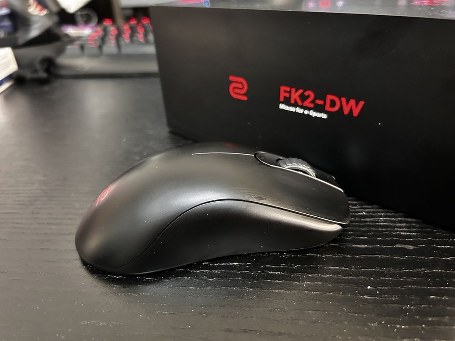 Zowie fk2-dw безжична мишка с подарък zowie ec2