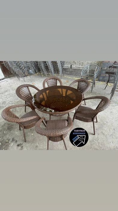 Stol stul mebel ratan Стол стул