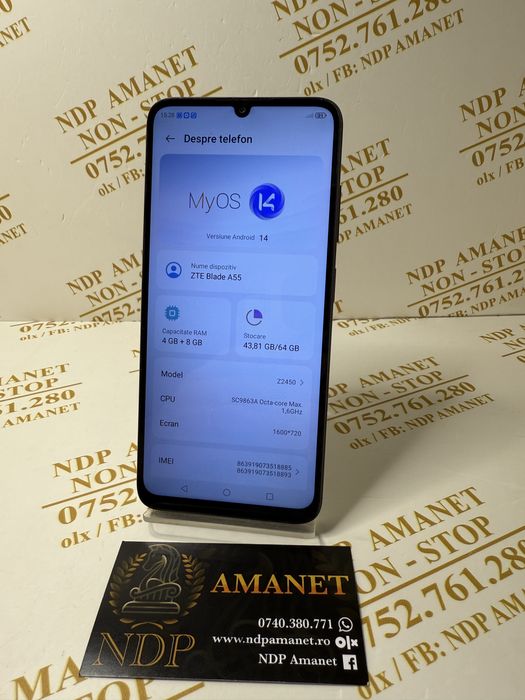 NDP Amanet Braila ZTE Blade A55 (48127)