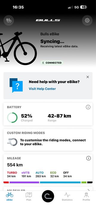 Електрически планински велосипед Bulls Cross Flyer evo1 размер:28/55см