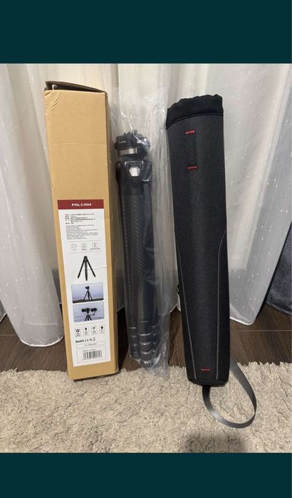 Trepied Fibra Carbon Falcam TreeRoot Quick Lock Travel Tripod with 320P Inverted Ball Head T00A4301