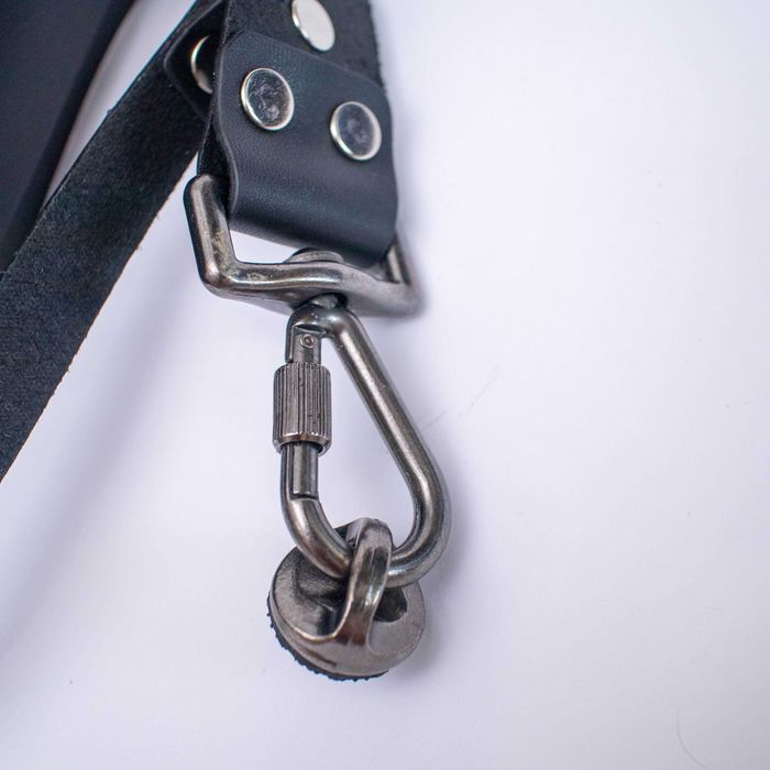 Кожен двоен ремък , ремък за два фотоапарата / Canon , Nikon , Sony