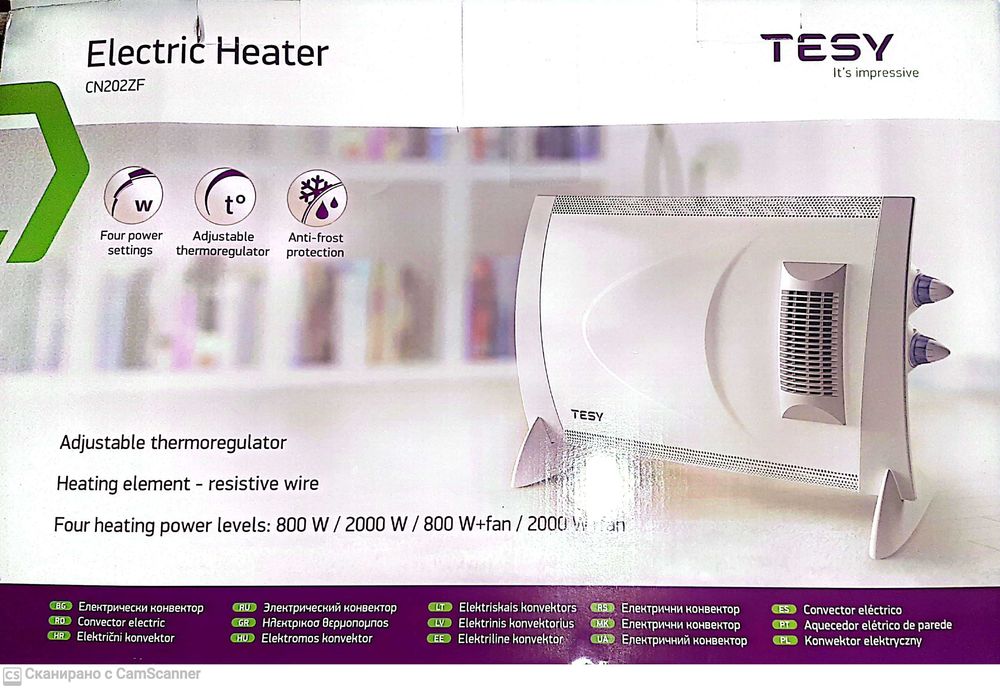 Конвектор  TESY CN202ZF