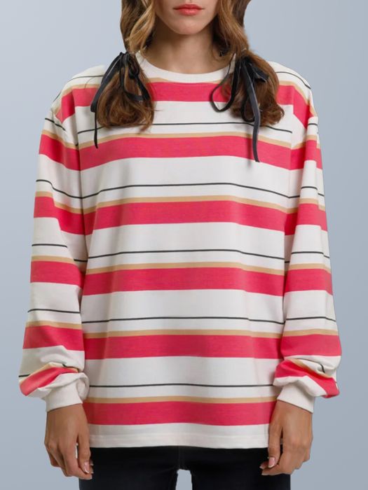 лонгслив в полоску, unisex